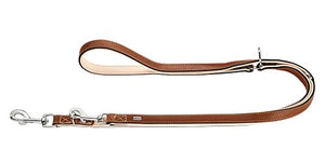 Training Leash Virginia, 13/200 Rust/Tan, Leather | Hunter