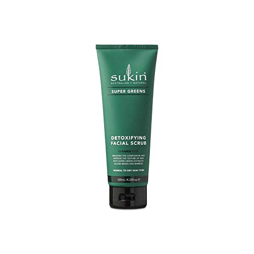 Sukin Super Greens Detoxifying Facial Scrub 125ml