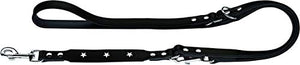 Training Leash Magic Star 13/200 Ökoleather Black/Nappa Black | Hunter