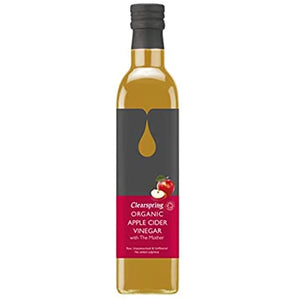 Clearspring Organic Apple Cider Vinegar with The Mother, 500g