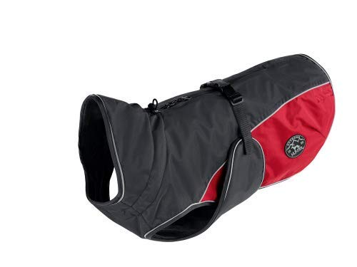Dog Coat Uppsala Cozy, 40 Cm Anthracite/Red | Hunter