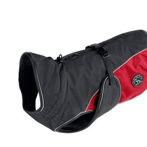 Dog Coat Uppsala Cozy, 75 Cm Anthracite/Red | Hunter