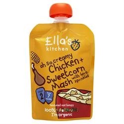 Ellas Kitchen S2 Chicken n Sweetcorn Mash 130g X 6 (Pack of 6)
