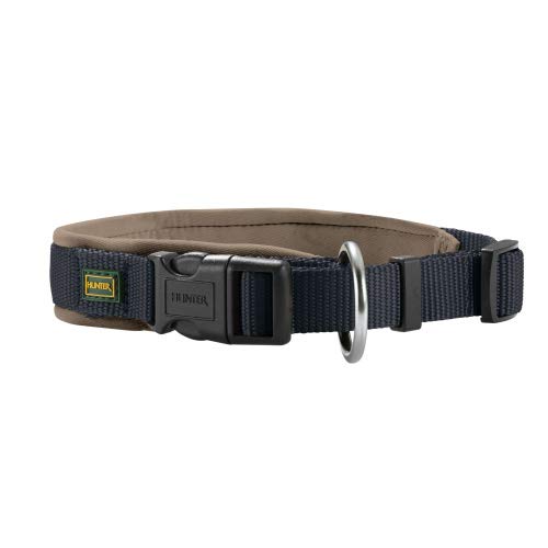 Collar Neopren Vp 28-30 Cm, 15 Mm Nylon Navy/Neoprene Walnut | Hunter