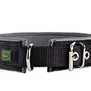Collar Neoprene Reflect 55, 44-51 Cm, 45 Mm Nylon Black/Neoprene Grey | Hunter