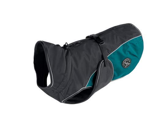 Dog Coat Uppsala Cozy, 35 Cm Anthracite/Teal | Hunter
