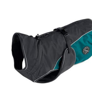 Dog Coat Uppsala Cozy, 55 Cm Anthracite/Teal | Hunter
