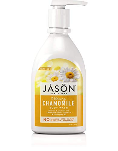 Pack of 3 x Jason Pure Natural Body Wash Chamomile - 30 fl oz
