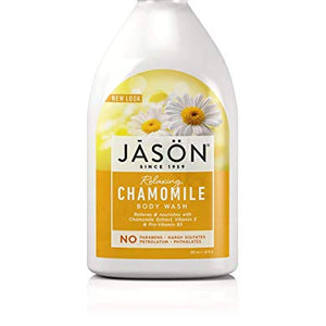 Pack of 3 x Jason Pure Natural Body Wash Chamomile - 30 fl oz