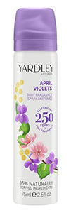 Yardley April Violets Body Spray 75 ml1 Units