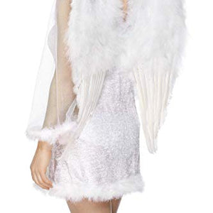 Smiffys Wings Feather Angel - White