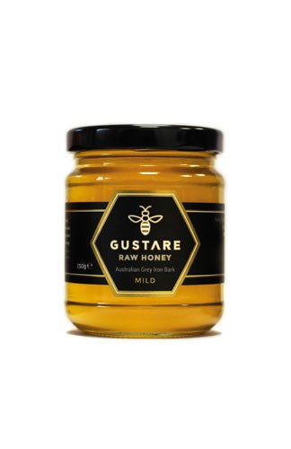 Gustare Mild Australian Grey Iron Bark Mono Floral Raw Honey, 250 g