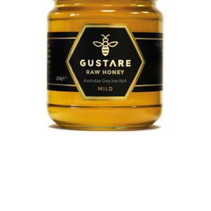 Gustare Mild Australian Grey Iron Bark Mono Floral Raw Honey, 250 g