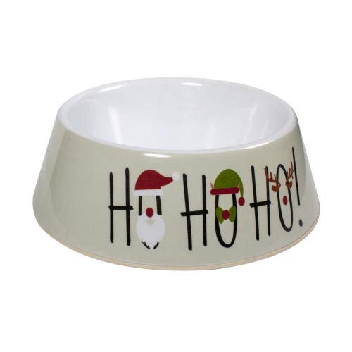 Ho-Ho-Ho Dog Bowl | Pet Brands Xmas Collection