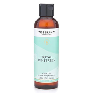 Tisserand Aromatherapy De-Stress Bath Oil 200ml