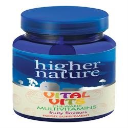 Higher Nature Vital Vits (Kids Multi) 30 tablet X 2 (Pack of 2)