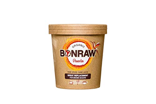 BONRAW Organic Panela Sugar 225g - 100% RAW Dried Cane Juice – Great Replacement for Brown SUGARS