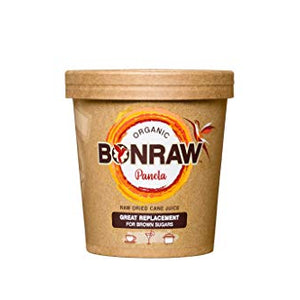 BONRAW Organic Panela Sugar 225g - 100% RAW Dried Cane Juice – Great Replacement for Brown SUGARS