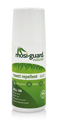 MosiGuard Natural Insect Repellent Roll On 50ml | Deet Free | Aeroplane Cabin Bag Approved | Suitable for adults and children
