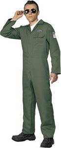 Smiffys Aviator Costume,Green,Large(42"- 44")