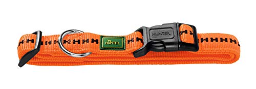 Collar Safety Grip Vario Basic Soft Size S, Nylon Orange, Padded | Hunter