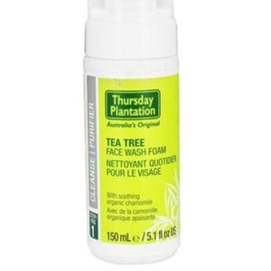Thursday Plantation Teatree Face Wash Foam - Tea Tree 150ml X 2 (Pack of 2)