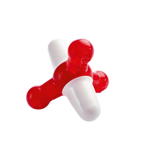 Dog Toy Varnek Easy Grip Red/White  Pack Of 3 | Hunter