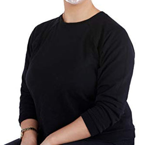 Smiffys 52365 Transparent Mask, Female, Women, Clear, One Size