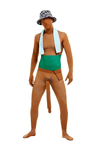 Smiffys 61011M Big Willy Man Costume, Men, None, M - Size 38"-40"