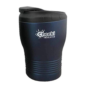 Cheeki 240ml - Double-Walled Insulated Coffee Cup | BPA Free Spill Safe Travel Mug | Reusable Coffee Tumbler (Ocean)