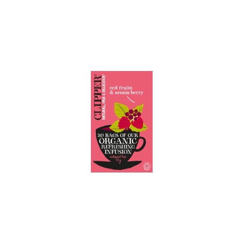 Clipper Org Infusion Red Fruits & Aronia 20 Bag (PACK OF 3)