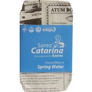 Santa Catarina Tuna Fillets In Spring Water 120g