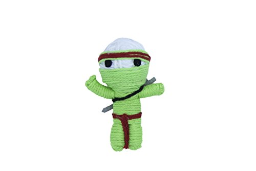 Ninja String Doll With Catnip (Case Of 3) | James & Steel