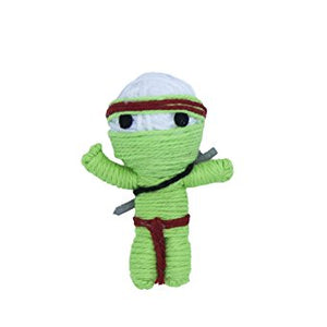 Ninja String Doll With Catnip (Case Of 3) | James & Steel