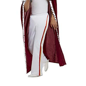 Smiffys 50938L Officially Licensed Queen Deluxe Royal Costume, Men, Red, L - Size 42"-44"