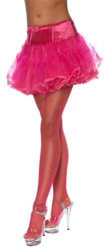 Smiffys Short Petticoat Tulle - Hot Pink