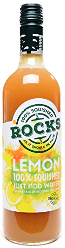 Rocks Organic Squashes (Lemon Squash 2 x 740ml)