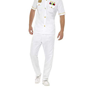 Smiffys 48062XL White Captain Costume