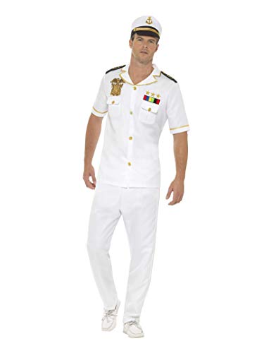 Smiffys 48062S White Captain Costume