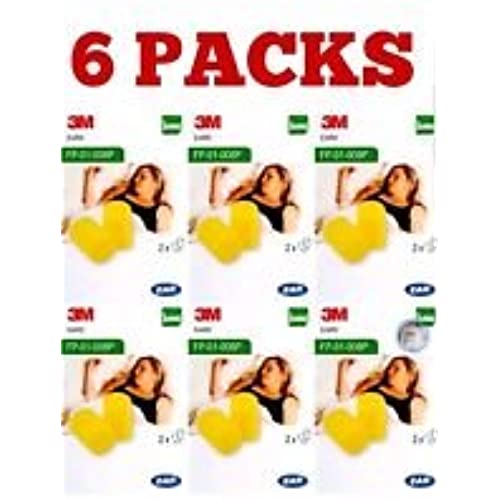 Earfit Foam Ear Plugs 2 Pairs (Pack of 6)