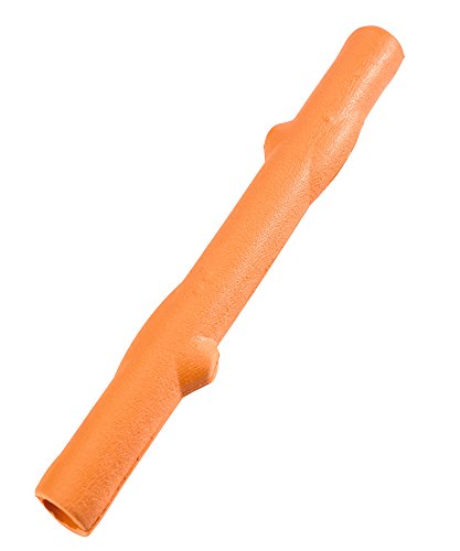 Dog Toy Rubber Stick, 30 Cm Orange  Pack Of 3 | Hunter