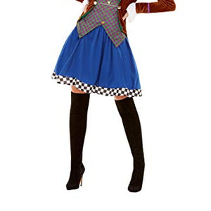 Smiffys 47784X1 Miss Hatter Costume, Women, Multi-Colour, XL - UK Size 20-22