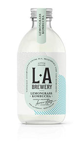LA Brewery Lemongrass Kombucha - Natural Fermented Drink, 300ml