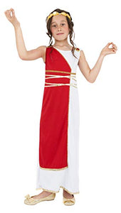Smiffys Children's Grecian Girl Costume, Robe & Headpiece,Size: Large Age 10 - 12 years