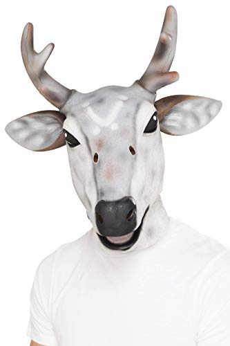 Smiffys Reindeer/Stag Latex Mask