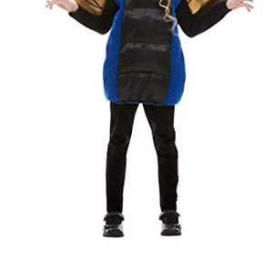 Smiffys 61002ML Creepy Bug Costume, Unisex Children, Blue, M to L - Age 8-12 years