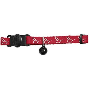 Cat Collar "By Laura" Polyester, Red  Pack Of 3 | Hunter