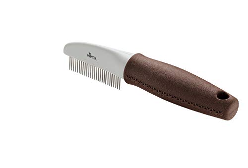 Grooming Comb Spa With Rotating Pins, Medium Brown/Grey  Pack Of 3 | Hunter