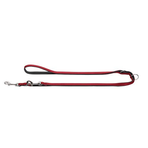 Training Leash Modern Art 11/200 Artificial Leather Red/Black | Hunter