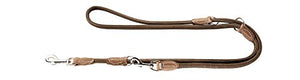 Train. Leash Round & Soft Hunting 6/200 Brown, Leather | Hunter